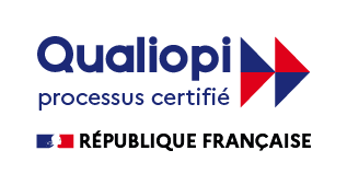 Le logo attestant de notre certification Qualiopi par Qualitia pour les actions de formation